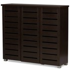 Baxton Studio Shoe Cabinet Shoe Organisers
