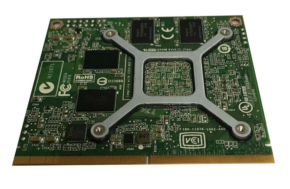 Notebook Grafikkarte Nvidia Quadro 2000M 2GB Dell PMY8Y Graphic Video Card - Bild 2 von 2