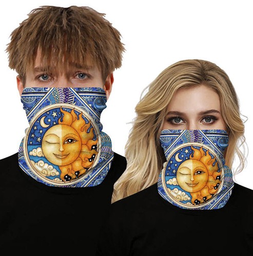 SCARY Face Mask Bandana Breathable Neck Gaiter Balaclava Reusable Headband - Picture 136 of 192
