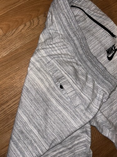 Nike Sportswear Tech Fleece Grey Jogger Pants Size Men’s XL With Zipper Pockets - Picture 6 of 9
