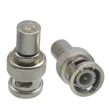 2pce Dummy Load BNC Male 1W 1watt RF coaxial Termination Loads DC- 3.0GHz 75Ω