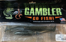 Gambler Go FishBait #EZ6134 6.5" Lane Toad-1pk of 4pcs-Brand New-SHIPS N 24 HOUR