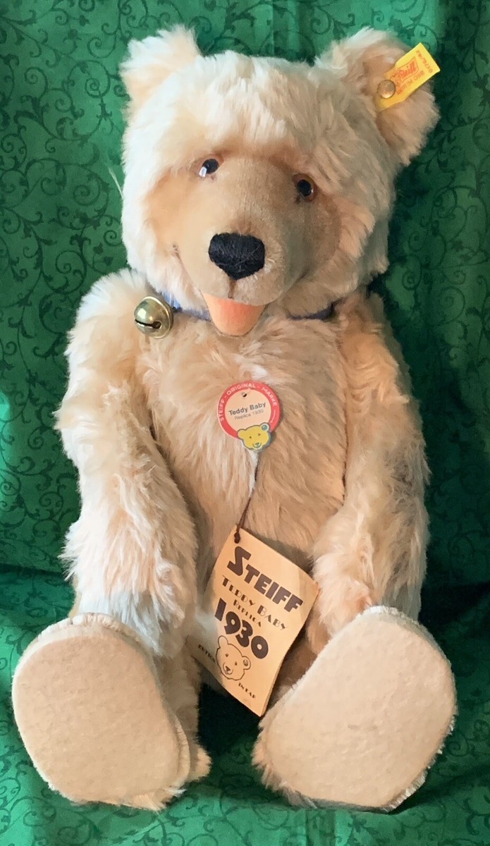 Steiff Teddy Baby Jointed Blonde Mohair 13