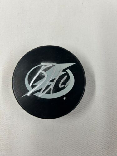 Tampa Bay Lightning Hockey Puck Autographed By Brayden Point With COA - Picture 1 of 3