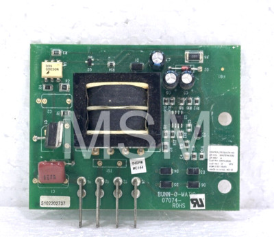Bunn-0-MATIC 07074-ROHS Wasserwaage Control Board Set