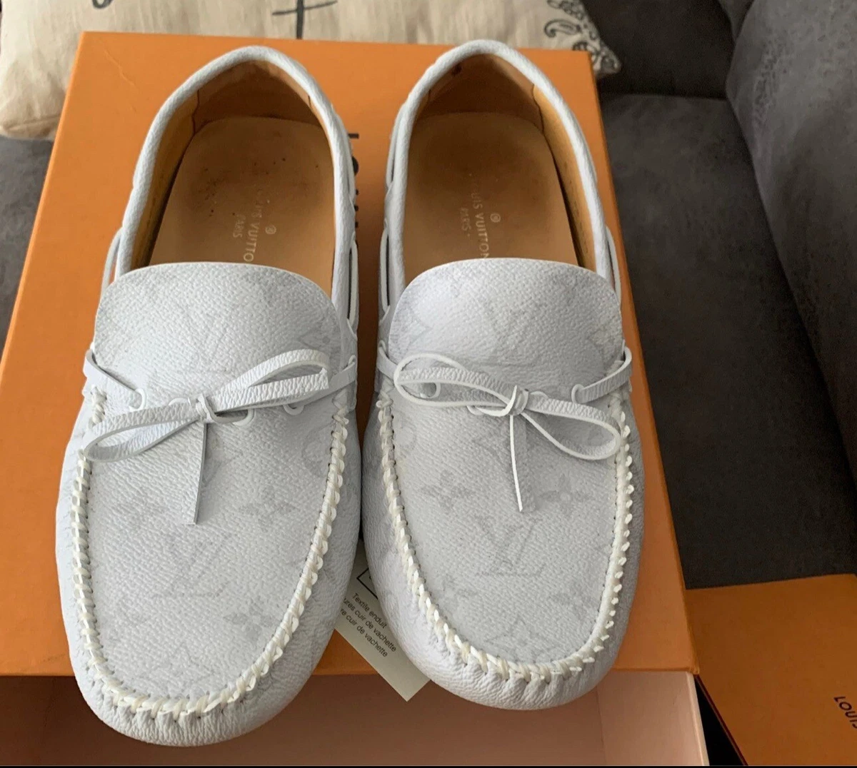 Louis Vuitton M Moccasin Casual Shoes for Men for sale | eBay