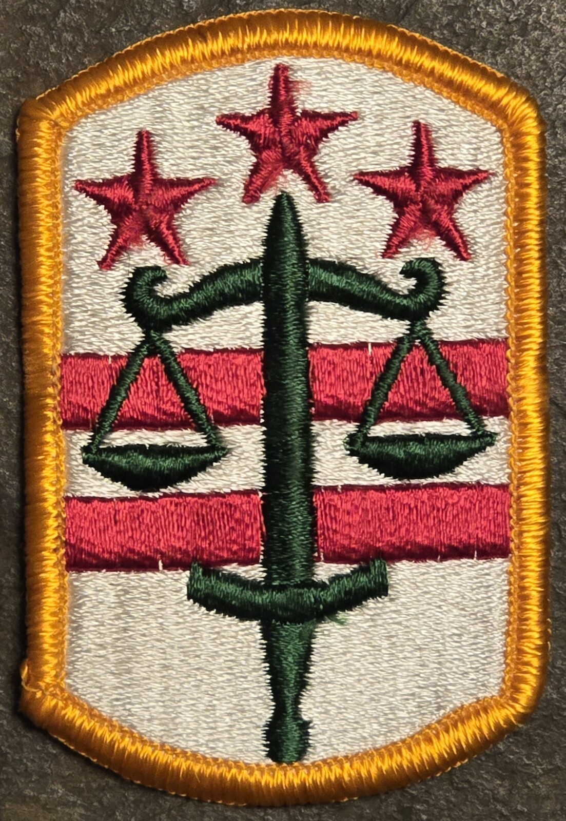 US ARMY 260th Military Police Brigade Shoulder Patch Insignia COLOR DRESS USGI