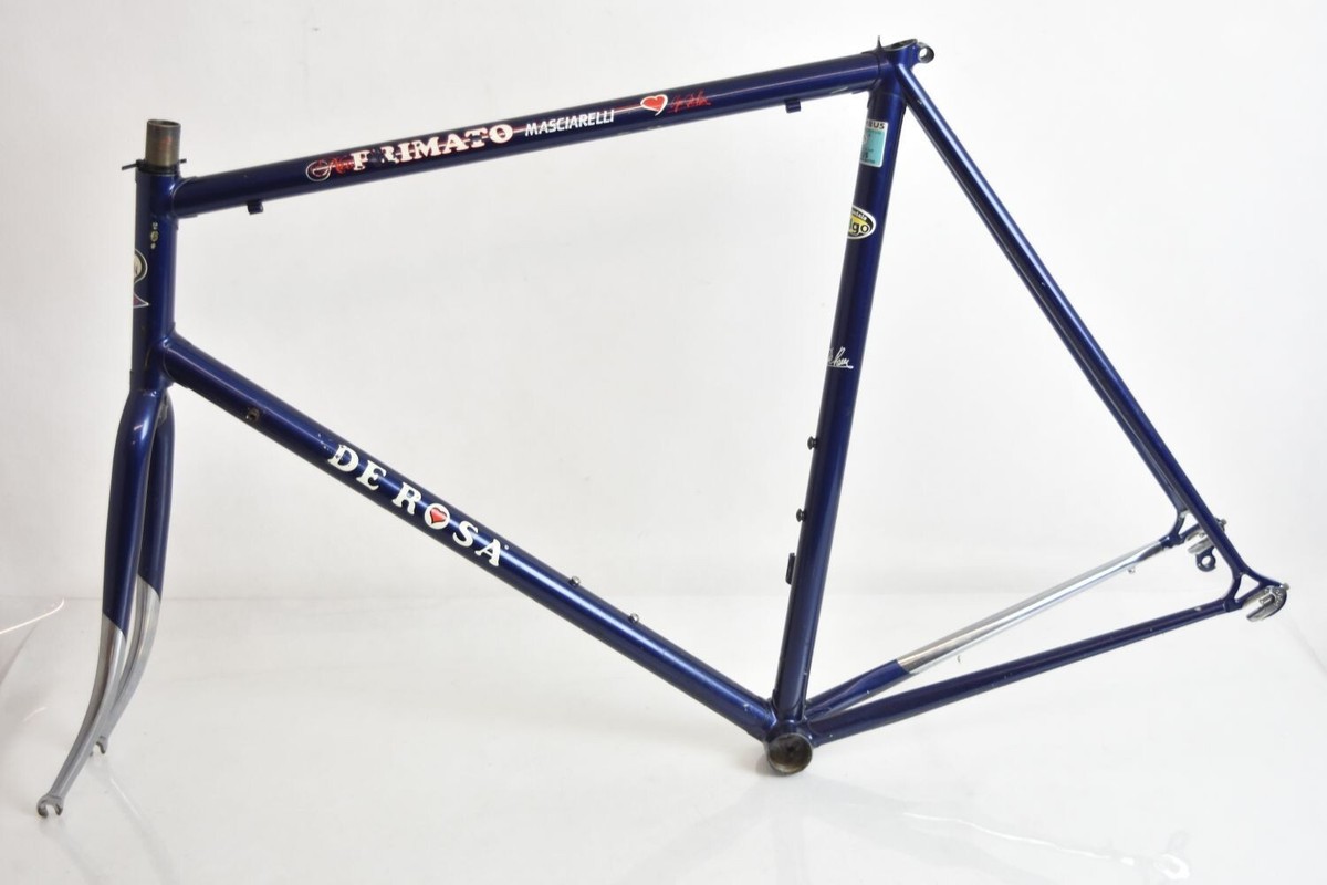 DE ROSA primato road steel frameset ! columbus GENIUS tubing 