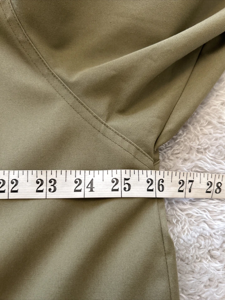 ETIENNE AIGNER Vintage Men's Trench Coat Mac Jacket Lined Green 90s Size XL - Image 2 of 4