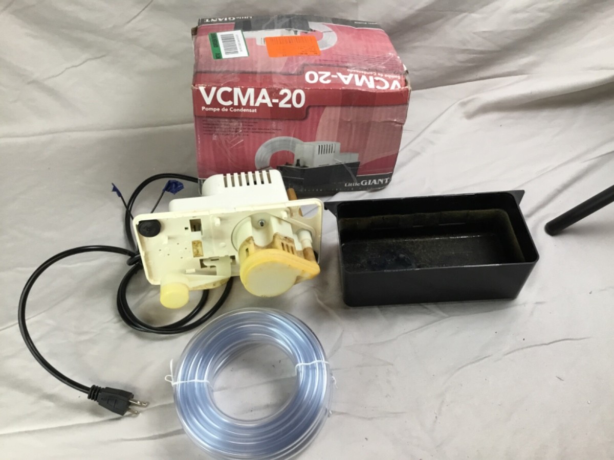 Little Giant Kondensatpumpe VCMA-20UL – 230 V, Für Klimaanlagen & Heizkessel, 80 GPH