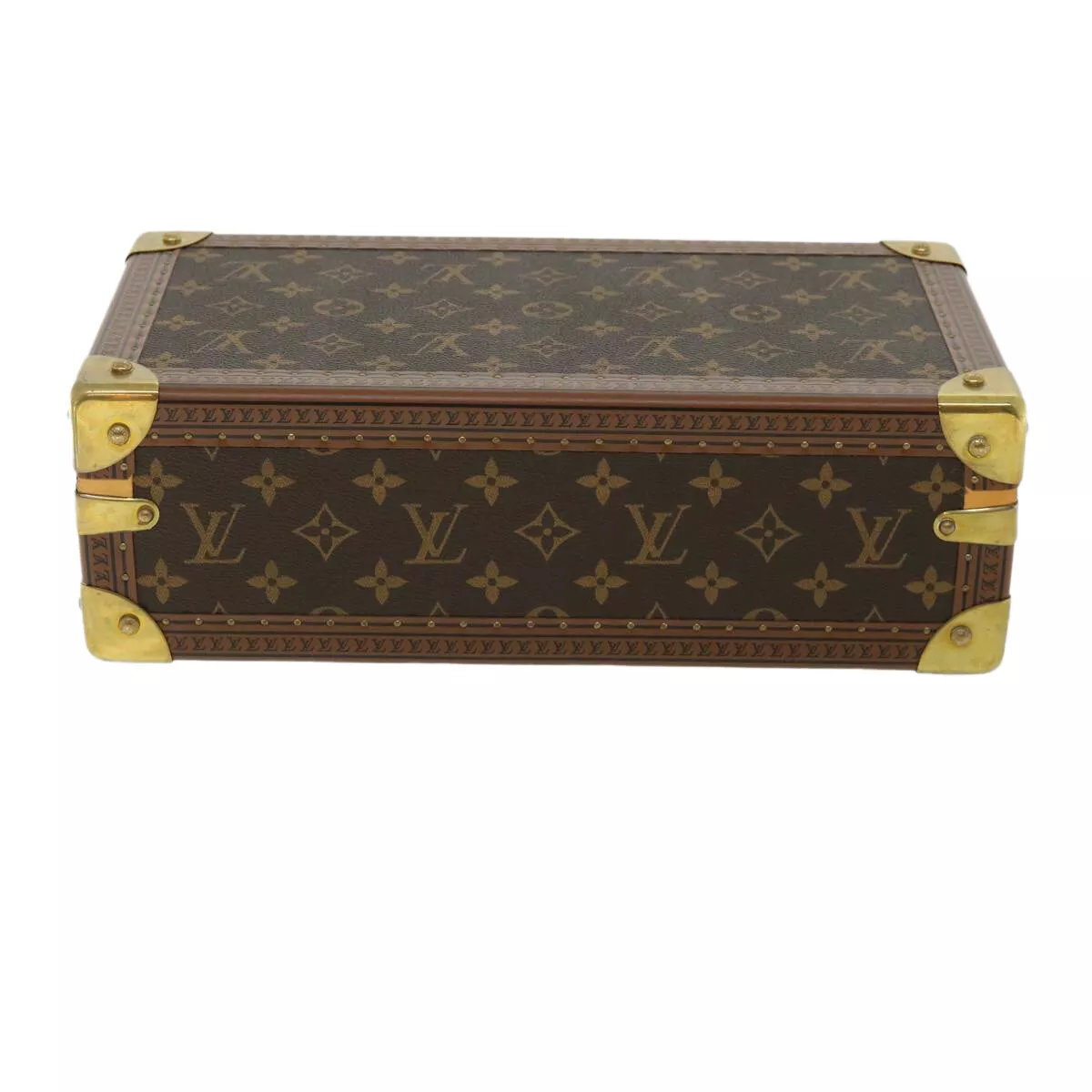 Louis Vuitton Case 8 Watch Monogram Canvas Brown in Canvas with