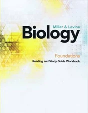 MILLER LEVINE BIOLOGY 2019 FOUNDATIONS WORKBOOK STUDENT EDITION GRA - GOOD