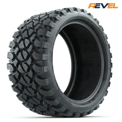 Set of 4, 23x10R15 GTW Nomad Steel Belted Radial All Terrain Golf Cart Tires