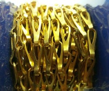 Polished Brass Chandelier Chain Mirror Picture Hanging 1 Meter Length 16mm link