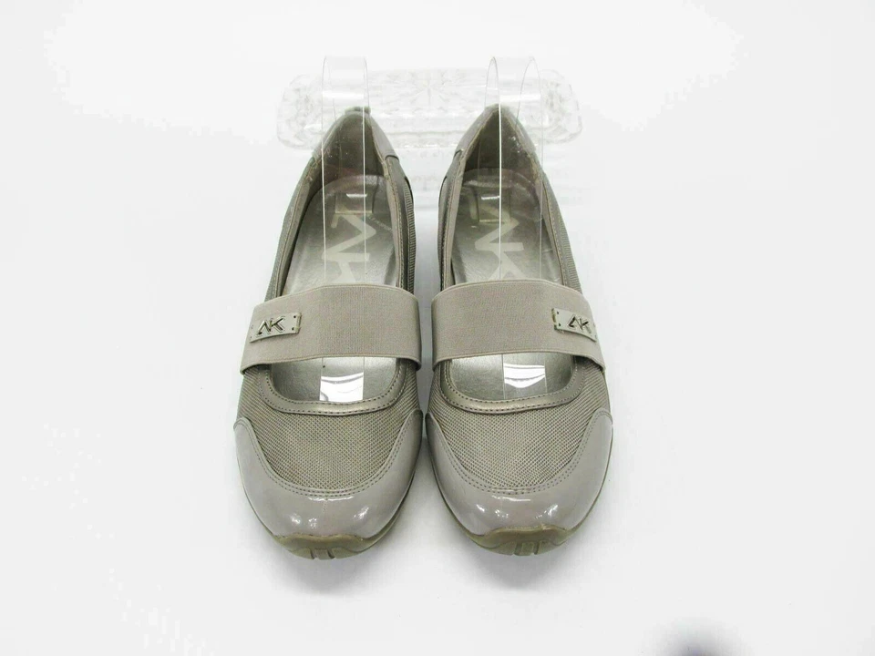 Zapato deportivo Anne Klein para mujer Argo talla 8M gris Mary Jane plano usado qp Foto 4 de 4