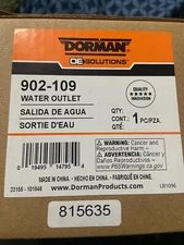 Dorman 902-109 Engine Coolant Thermostat Housing Assembly Compatible with Select