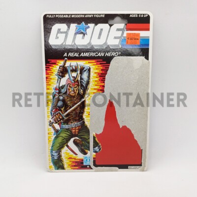 Vintage GI JOE G.I. Joe - Fullcard Card - 1988 Budo v1 Full Card USA