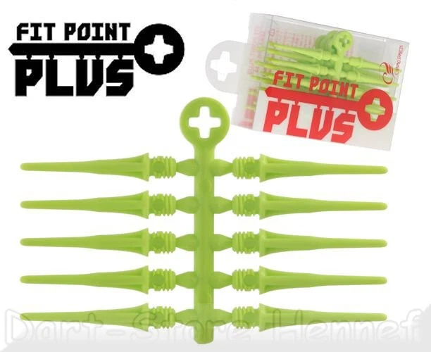 50 COSMO Dart-Spitzen *** FIT POINT PLUS *** GRÜN