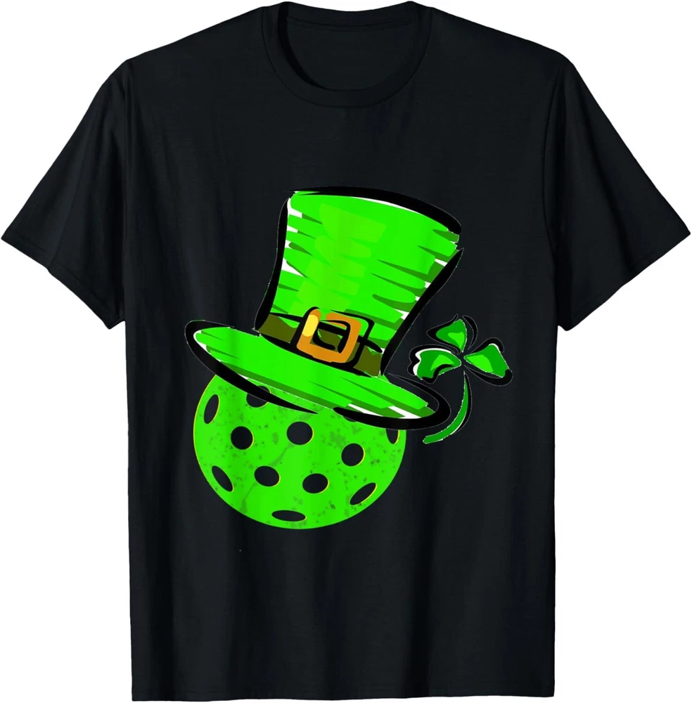 Pickleball St Patricks Day Lucky Irish Pickleball Player T-Shirt Hoodie