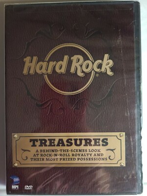 Hard Rock Treasures (DVD,2005,Unrated,Widescreen) Jeff Beck RIP, BRAND NEW!