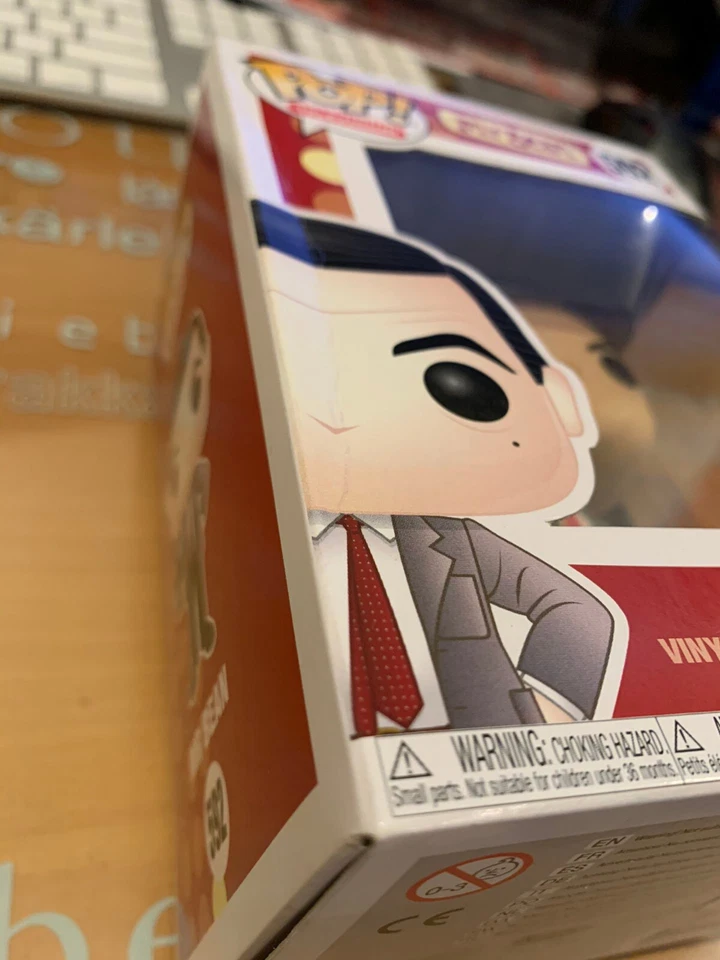 *CAJA DAÑADA* Figura Vinilo Mr. Bean: Bean POP Foto 3 de 3