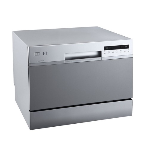 New EdgeStar Dwp62Sv 6 Place Setting Energy Star Portable Countertop Dishwasher