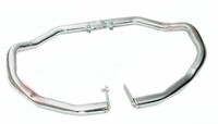 Passt FüR Royal Enfield Crash Bar Bein Schutz Schwerlast Stahl Verchromt Ecs