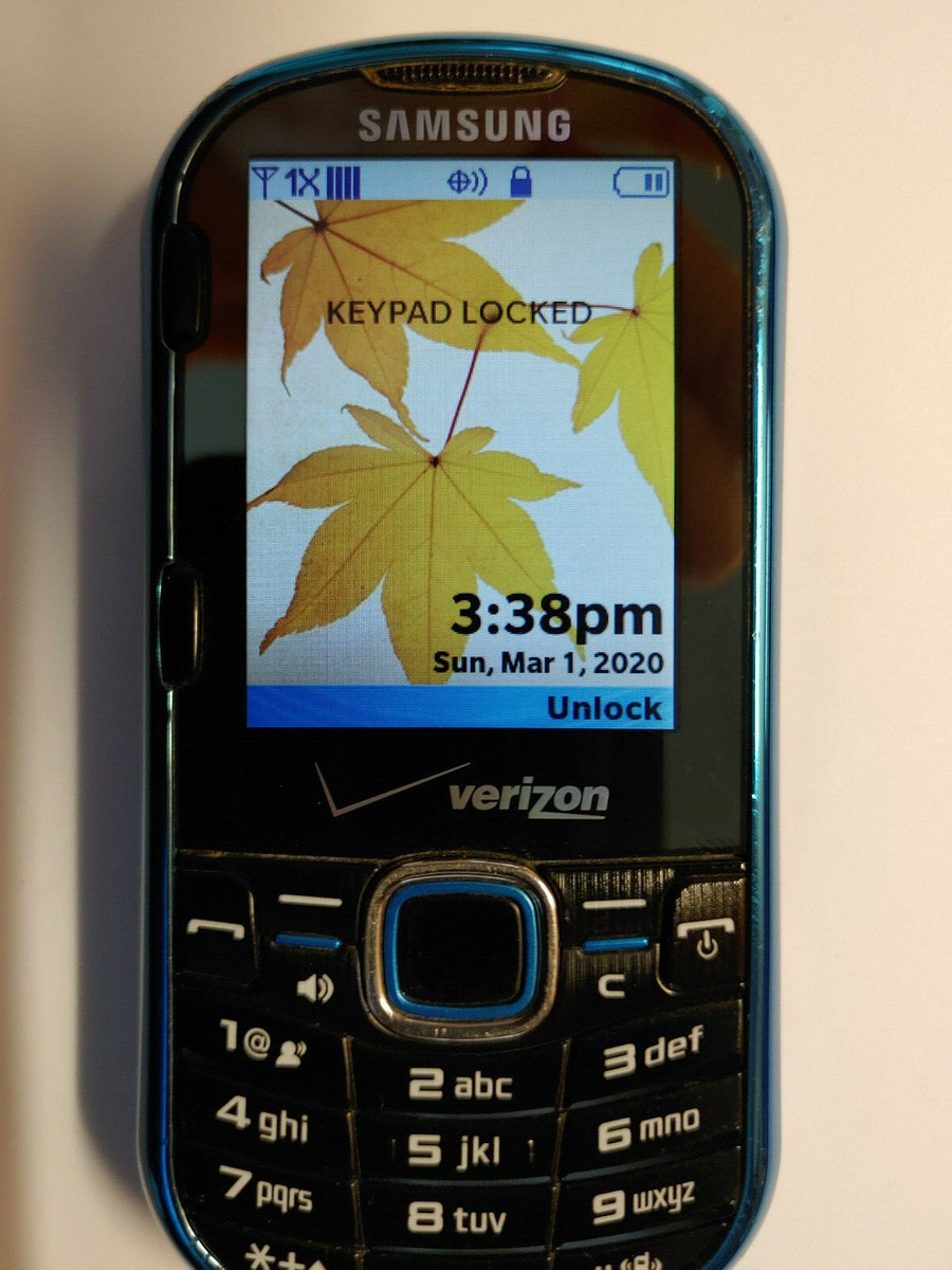 Samsung Intensity II SCH-U460 - Metallic Blue (Verizon) | eBay