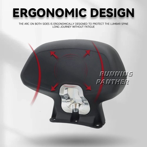 FOR HONDA PCX125 2014-2020 PCX150 Passenger Seat Backrest Cushion Back Rest Pad - Picture 5 of 9