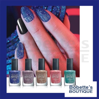 VERNIS AVON CRUSHED CRYSTALS Pailleté & Sablé 5 Coloris au Choix