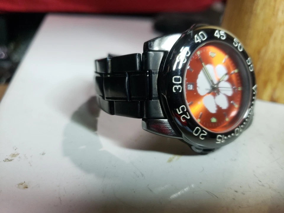Reloj deportivo Clemson Tigers AnoChrome Fantom para mujer, talla 6,25 leer Foto 2 de 4