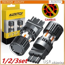 Auxito Led 3157 3156 Turn Signal Light 2200k Bulb Amber 1800lm Bright 12set Auxito Led 3157 3156 Turn Signal Light 2200k Bulb Amber 1800lm Bright 12set
