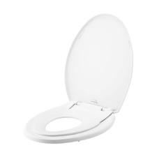 Little2Big Toilet Seat with Built-In Toddler Potty Training Seat, Slow Close,...