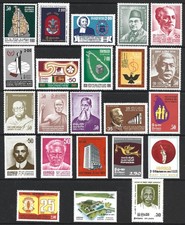 SRI LANKA 1981-1982 SELECTION X 23 MINT (NH)