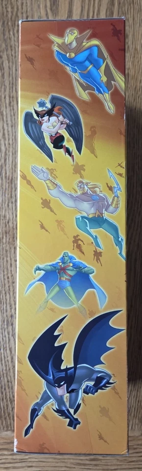 NEW DC SUPERMAN JUSTICE LEAGUE UNLIMITED FIGURE 10" SILVER LOGO & BELT 2005 NEW - Image 3 of 4