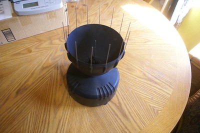 Davis Rain Collector / cone, with base, used very good condition