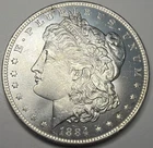 1884-O MORGAN SILVER ONE DOLLAR A25