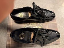 Churchs Lackleder Schnürschuhe Schwarz m. Fr...
