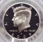 Photo of a 2009-P Kennedy Half Dollar from an eBay listing that sold on Jul 20, 2026