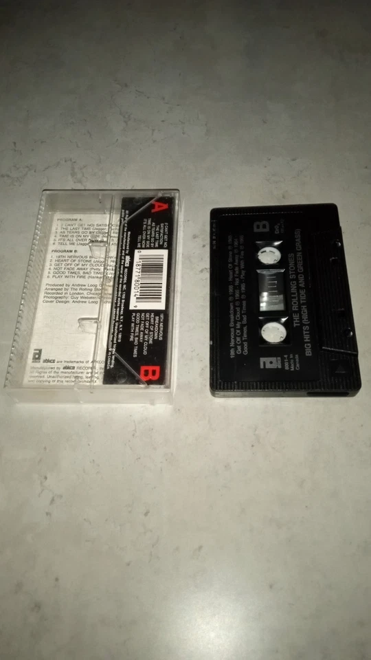 The Rolling Stones | Big Hits (High Tide and Green Grass) | Cassette Compilation - Image 3 of 4