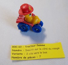 Kinder - Tracteur girafe Femme - K00 63 - sans BPZ