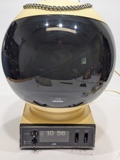 Vintage JVC Videosphere Model 3241 TV  Flip-Clock Base