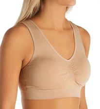 Rhonda Shear 9201 Skintone Seamless Bra w/ Removable Pads
