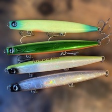 JUMPRIZE Jump Rise Flying Stick Set Lure Fishing Hard Bait, Used, 130cm/51in