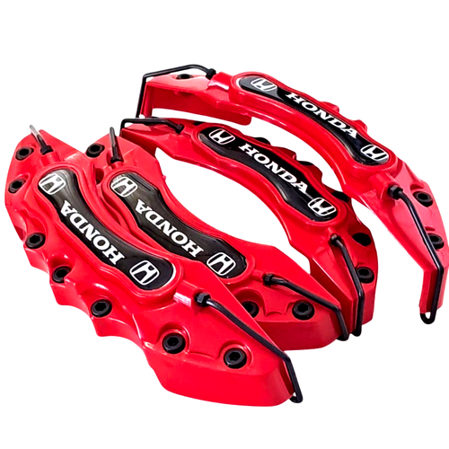 Brake Caliper Covers for Honda Civic Jazz Type R CRV Accord Legend Element SET S - Picture 7 of 9