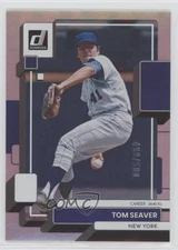 2022 Panini Donruss Career Stat Line 490/500 Tom Seaver #109 HOF 0i1b