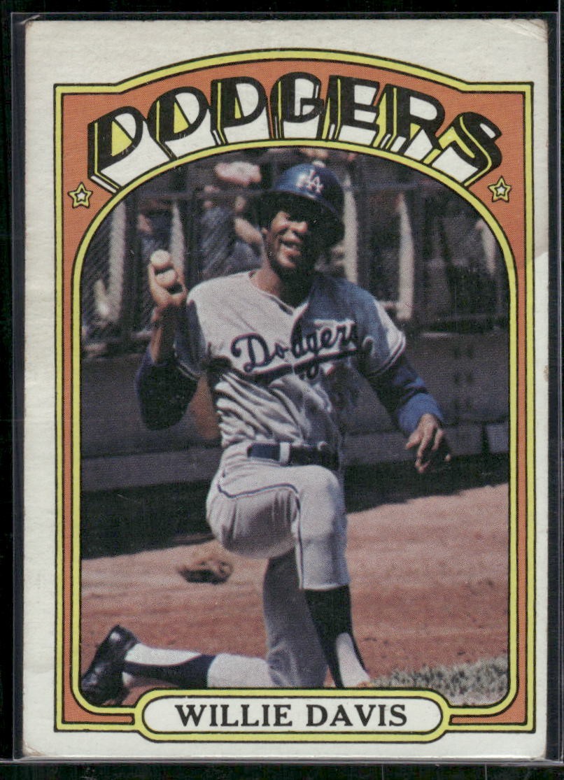 1972 Topps Cloth Test #NNO Willie Davis