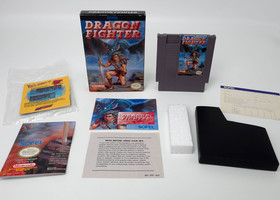 Dragon Fighter Nintendo NES NTSC Warranty Registration Card & Poster Included