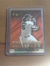2022 Panini Select - En Fuego Brandon Crawford #EF23
