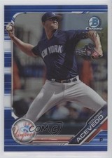 2019 Bowman Draft Chrome Blue Refractor 35/150 Domingo Acevedo #BDC-102 0c6